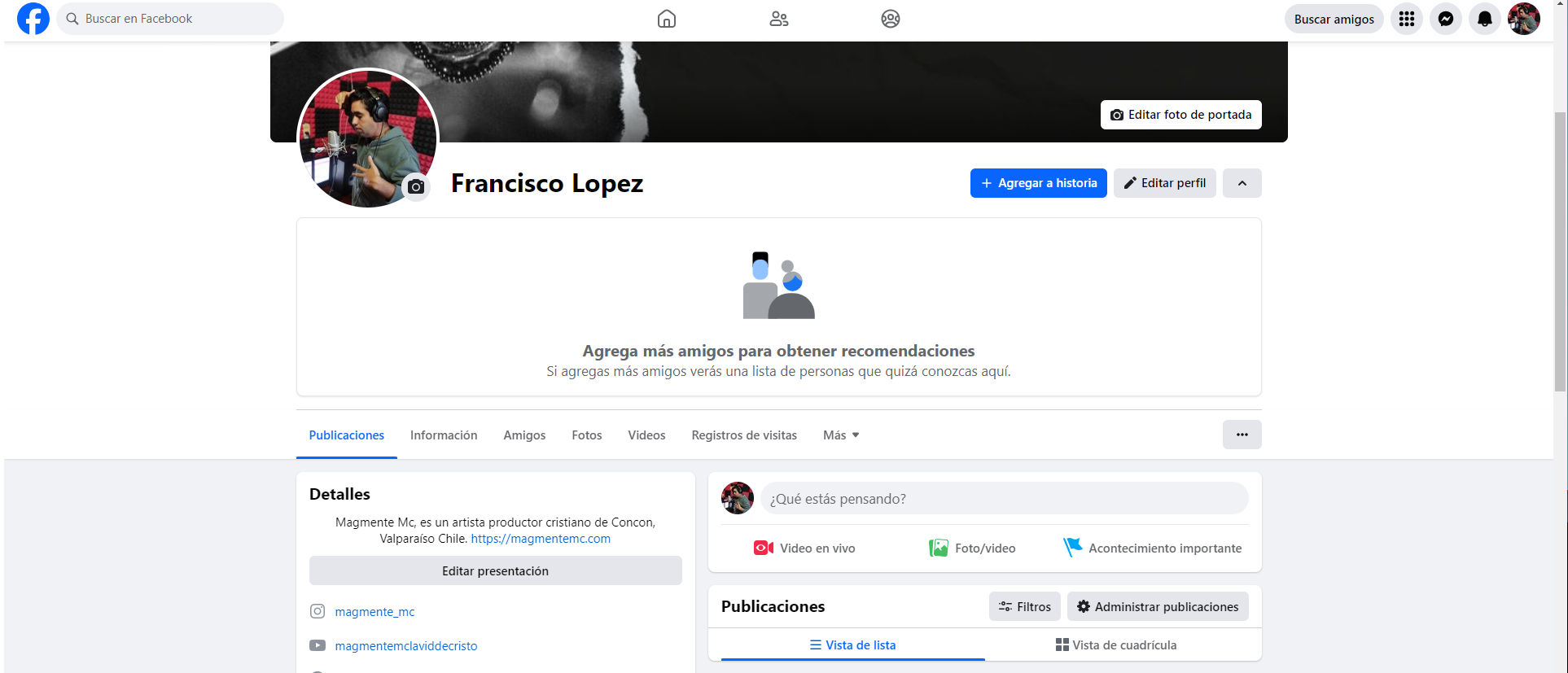 Sigueme en Facebook